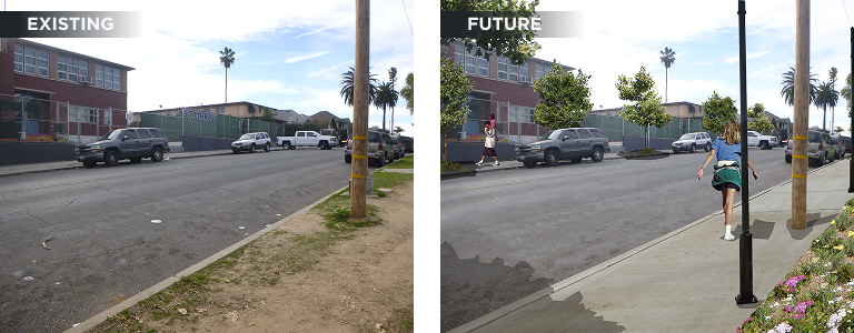 Hollenbeck project proposed street improvements