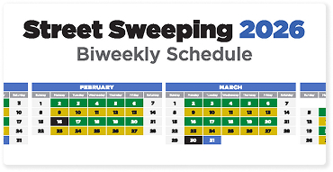 Street Sweeping Calendar Icon